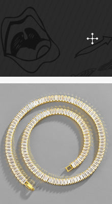 Unique Designer Cuban Link Chain, European and American Style, Rhombus-Shaped, Thick, Available in Various Specifications, Heavy-Duty Chain Wholesale, Personalized Hip-Hop Necklace