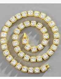 Unique Designer Cuban Link Chain, European and American Style, Rhombus-Shaped, Thick, Available in Various Specifications, Heavy-Duty Chain Wholesale, Personalized Hip-Hop Necklace